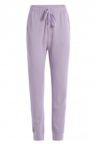 Lovette Waffle Knit Jogger - LAVENDER