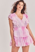 Gwen Mini Dress - PEONY PINK