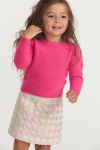 Girls Jalisa Pullover - SPOTLIGHT PINK