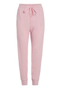 Lovette Waffle Knit Jogger - BALLERINA PINK