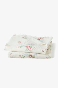 Rosa Beaux Linen Throw