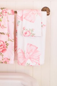 Hand Towel - PINK MINT