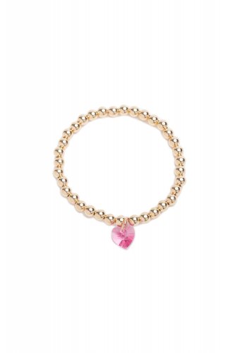 Alexa Leigh 5mm Crystal Heart Bracelet