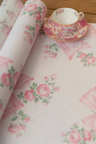 Rosa Beaux Wallpaper - PINK MINT