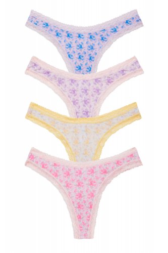 Sparkling Sun 4 Pack Thong Box