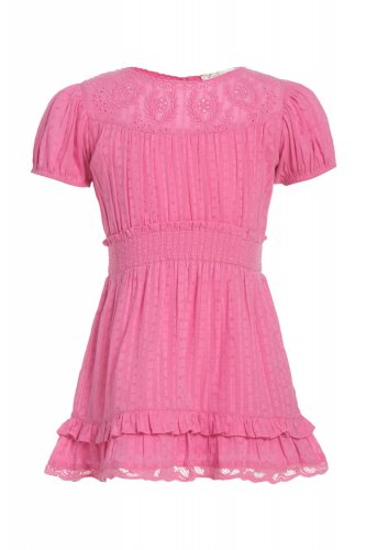 Girls Olin Dress - SPOTLIGHT PINK