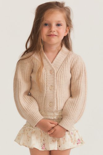 Girls Mini Avignon Cardigan