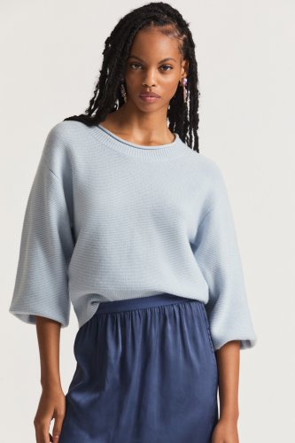 Emelita Pullover - SEASHELL BLUE